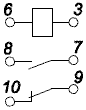 Схемы подключений и расположения выводов НЛ-4, НЛ-5, НЛ-6, НЛ-6А, НЛ-7, НЛ-8, НЛ-9 Схемы подключений и расположения выводов НЛ-4, НЛ-5, НЛ-6, НЛ-6А, НЛ-7, НЛ-8, НЛ-9
